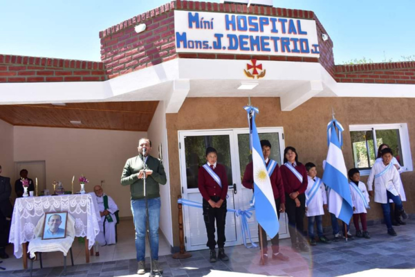 La Prelatura de Cafayate, en Argentina, ha inaugurado un hospital con el nombre de su cuarto obispo, el agustino Mons. José Demetrio Jiménez.