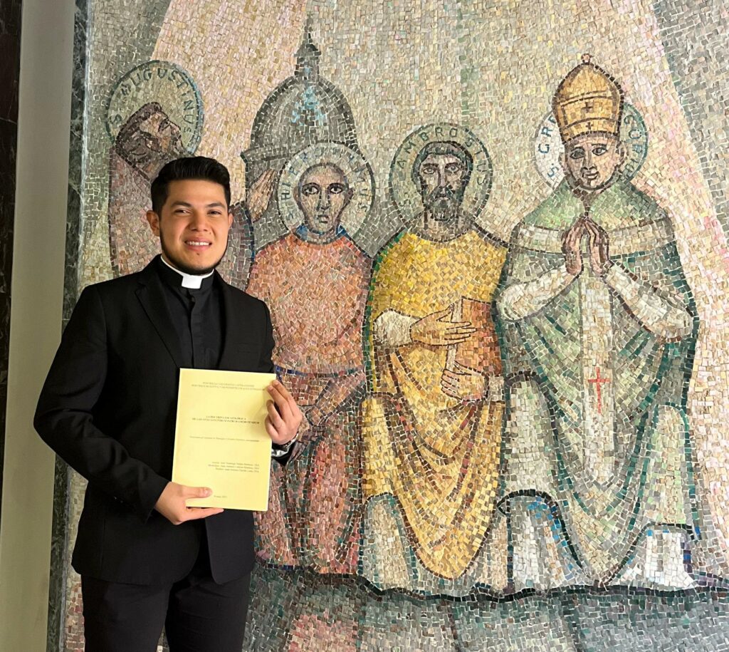 El pasado 12 de enero el joven agustino José Domingo Valdés defendió su tesina en el Pontificio Instituto Patrístico de Roma.