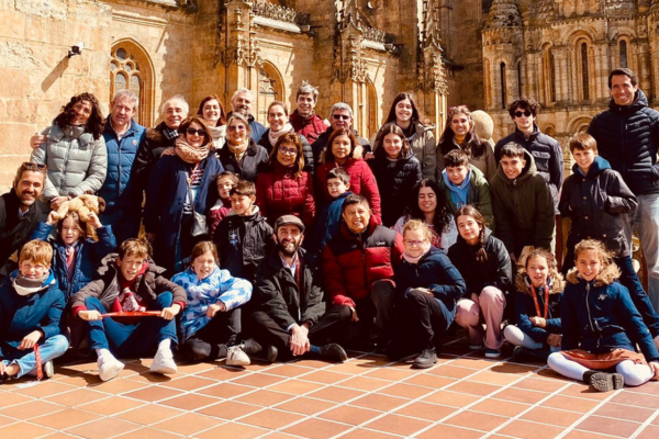 El Colegio San Agustín de Salamanca ha acogido del 28 al 31 de marzo a un grupo de familias con niños en la XVII Pascua familiar agustiniana.