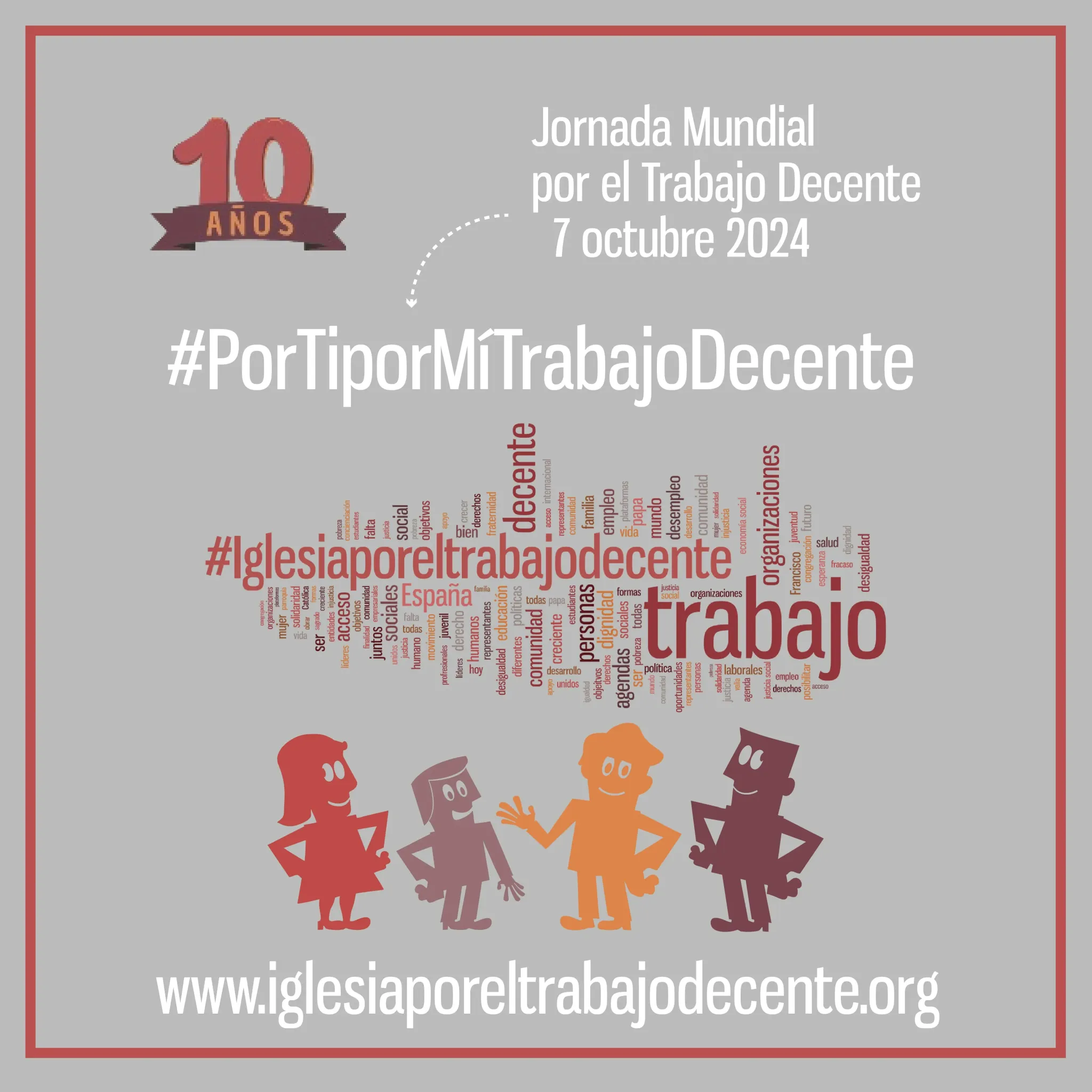 El 7 de octubre la Iglesia celebra la Jornada Mundial por el Trabajo Decente, un día para reivindicar mejores condiciones laborales.