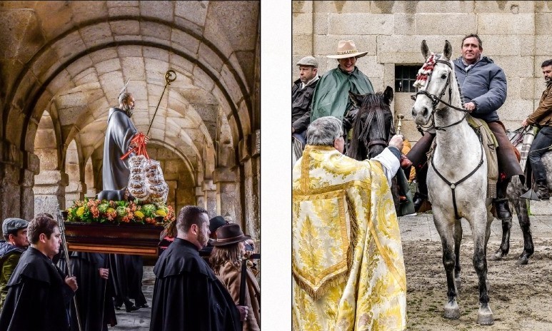 El viernes 17 de enero, la Iglesia celebra San Antonio Abad, un día en el que en muchas parroquias hay bendición de animales.