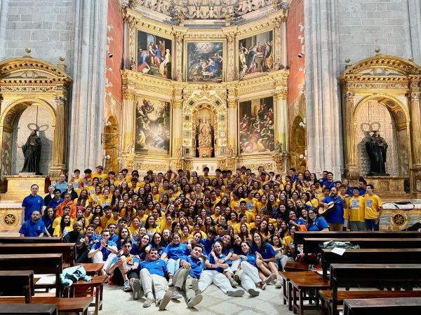 El Monasterio de Santa María de La Vid, en Burgos, y el Colegio de los agustinos, en León, acogen los campamentos de verano de la Provincia.
