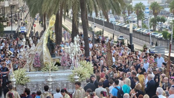 El religioso agustino P. Javier Moreno ha predicado la novena de la Virgen de África en Ceuta del 26 de julio al 3 de agosto.