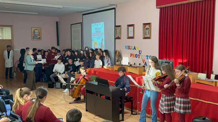 Cada 22 de noviembre la Iglesia recuerda la figura de Santa Cecilia, una fecha que en colegios agustinos se celebra con certámenes musicales.