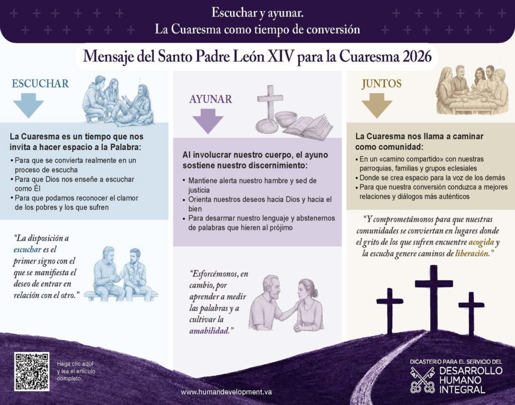 Las parroquias y templos agustinos preparan la Semana Santa con celebraciones y formaciones específicas de Cuaresma.