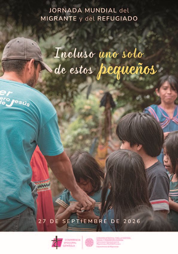 "Incluso uno solo de estos pequeños" es el lema de la 112 Jornada Mundial del Migrante y del Refugiado, que se celebra el 27 de septiembre.