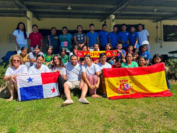 Seis jóvenes de las comunidades agustinianas de Málaga y Madrid han compartido la vida de la Misión Agustiniana de Tolé, en Panamá.